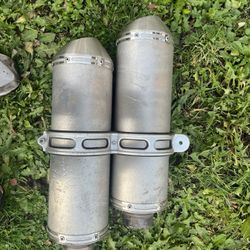 Ducati streetfighter original exhaust 