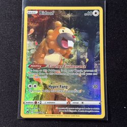 Bidoof Pokemon Card 
