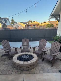 Adirondack Chairs Set of 4