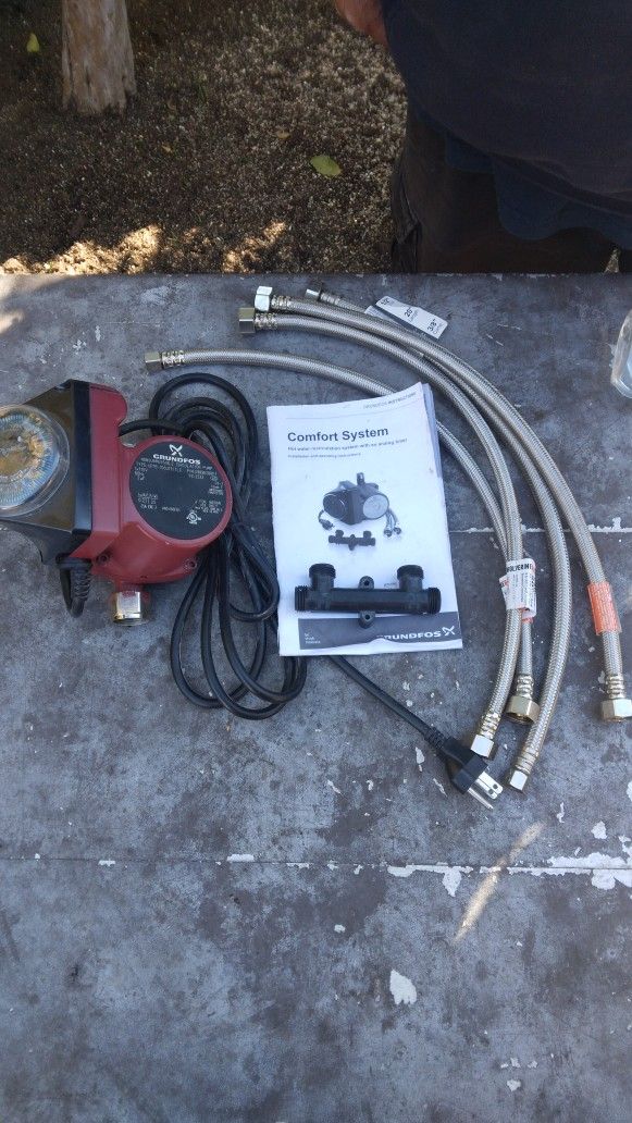 Grundfos Pump  , For Intant Hot Water With Timer,l