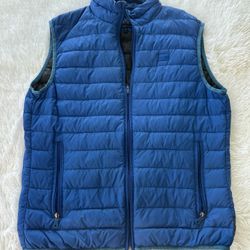 AJ Armani Jeans Men’s Blue  Puffer Vest Size XL