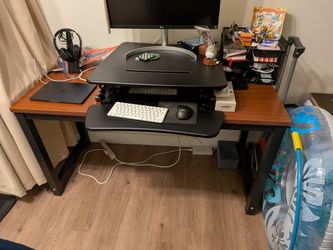 Dark Brown Work Desk