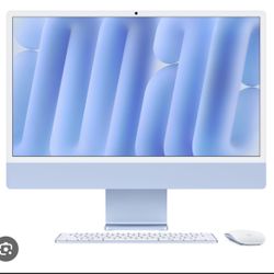 Apple - iMac 24-inch All-in-One - M4 chip - Built for Apple Intelligence - 8 Core CPU - 8 Core GPU - 16GB Memory - 256GB SSD - Silver