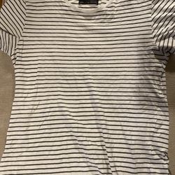 Striped Black and white Pacsun Shirt