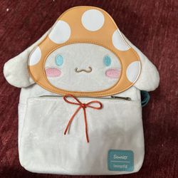 Loungefly Cinnamon roll Backpack.