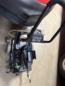 Drain Invader X high-performance electric sewer jetter.