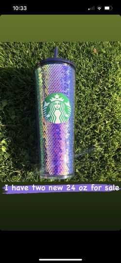Starbucks Purple Sequin Cup