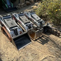 Bobcat Mt85 Mt100 Stand Behind Track Loader 