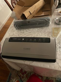 Price Is Firm Brand New Still Sealed Caso VC 300 Vacuum Sealer Can Be Connect To Food Manager App