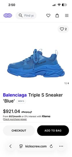 Triple s balenciagas