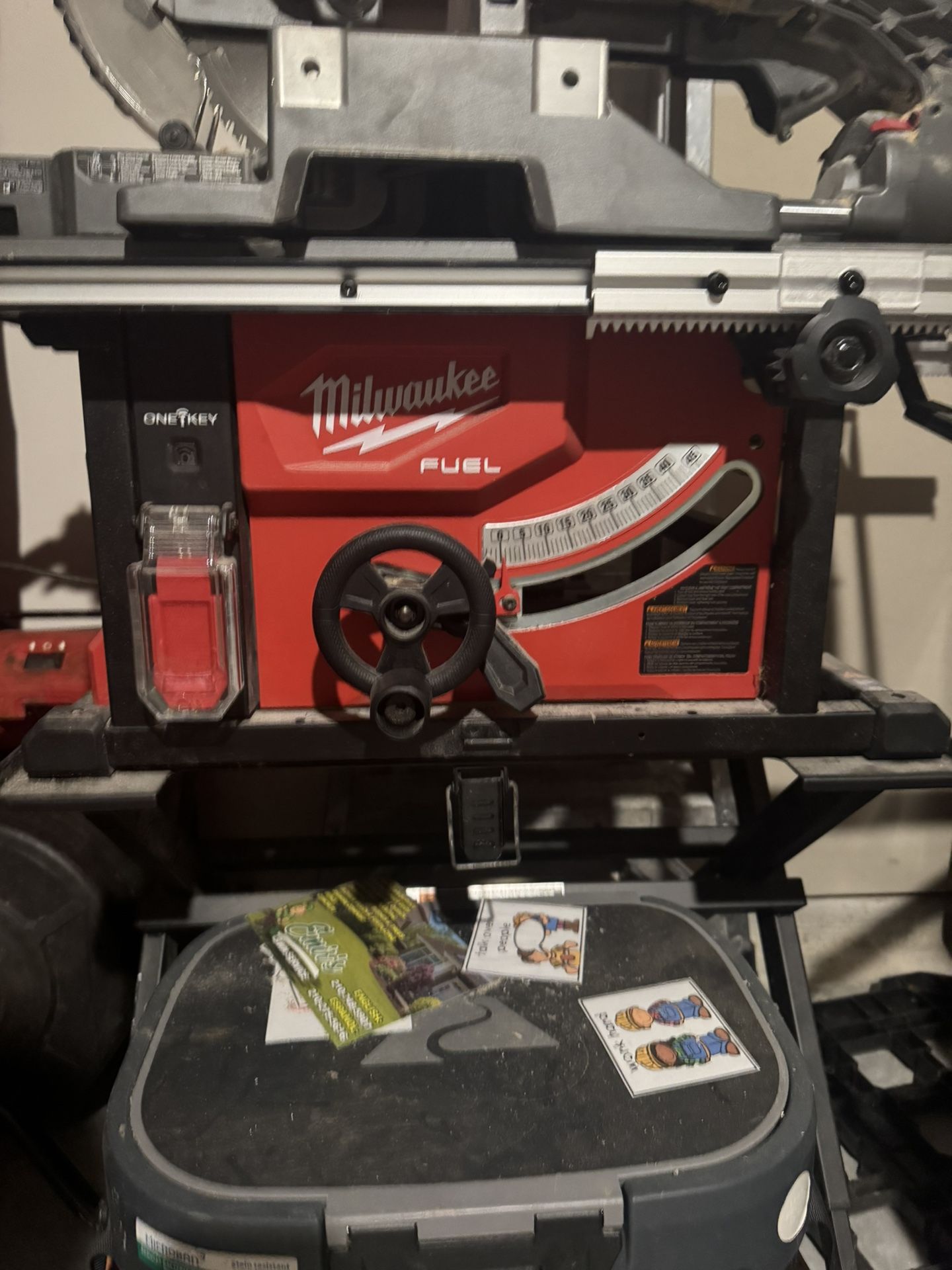 M18 Fuel Cordless Chop Saw Table Saw Combo