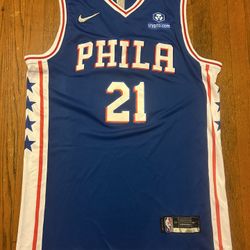 NWT STICHED Joel Embiid Sz 2X Jersey 