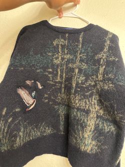 Vintage Pendleton mallard sweater men’s L