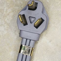 GE 3-prong Power Supply Cord for Dryer/Range Stove
