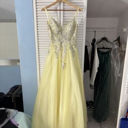 Yellow Prom Dress