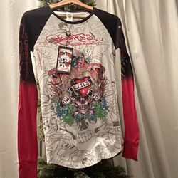 Ed Hardy Rhinestone Long Sleeve