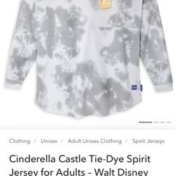 Disneyland Cinderella, Tie-Dye Spirit, Jersey Size, Medium