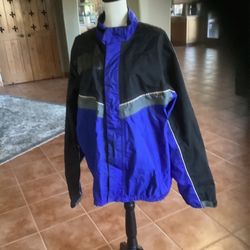 Mens Motorcycle Wind Jacket. 