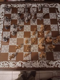 Fellowship foundry chess set
