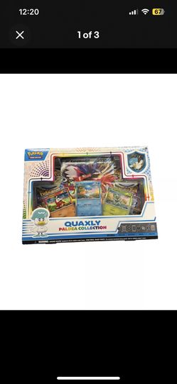 Pokemon Tcg Quaxly Paldea Collection Set