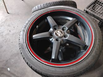 Tires with rims