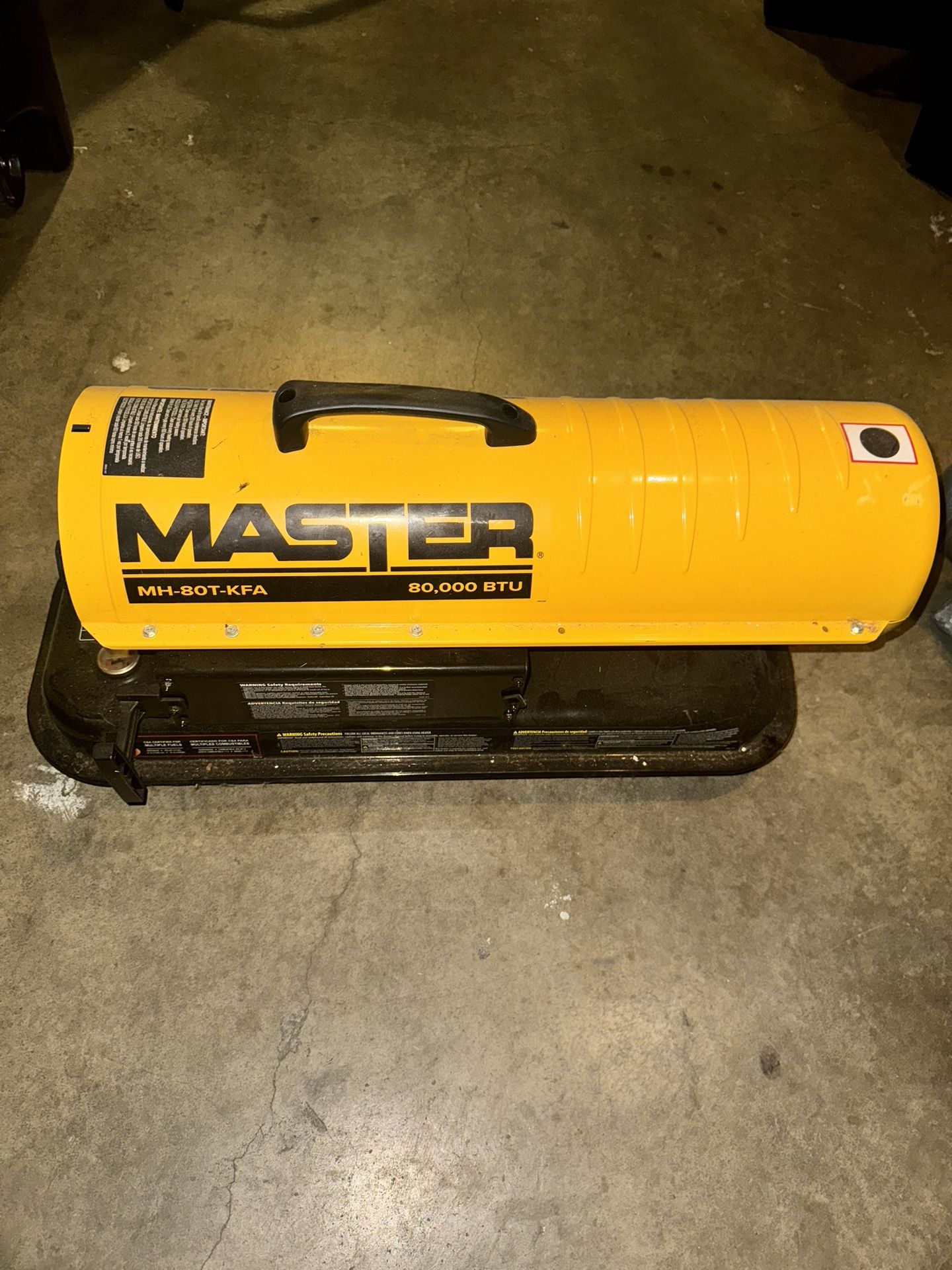 MASTER Portable Multi-Fuel