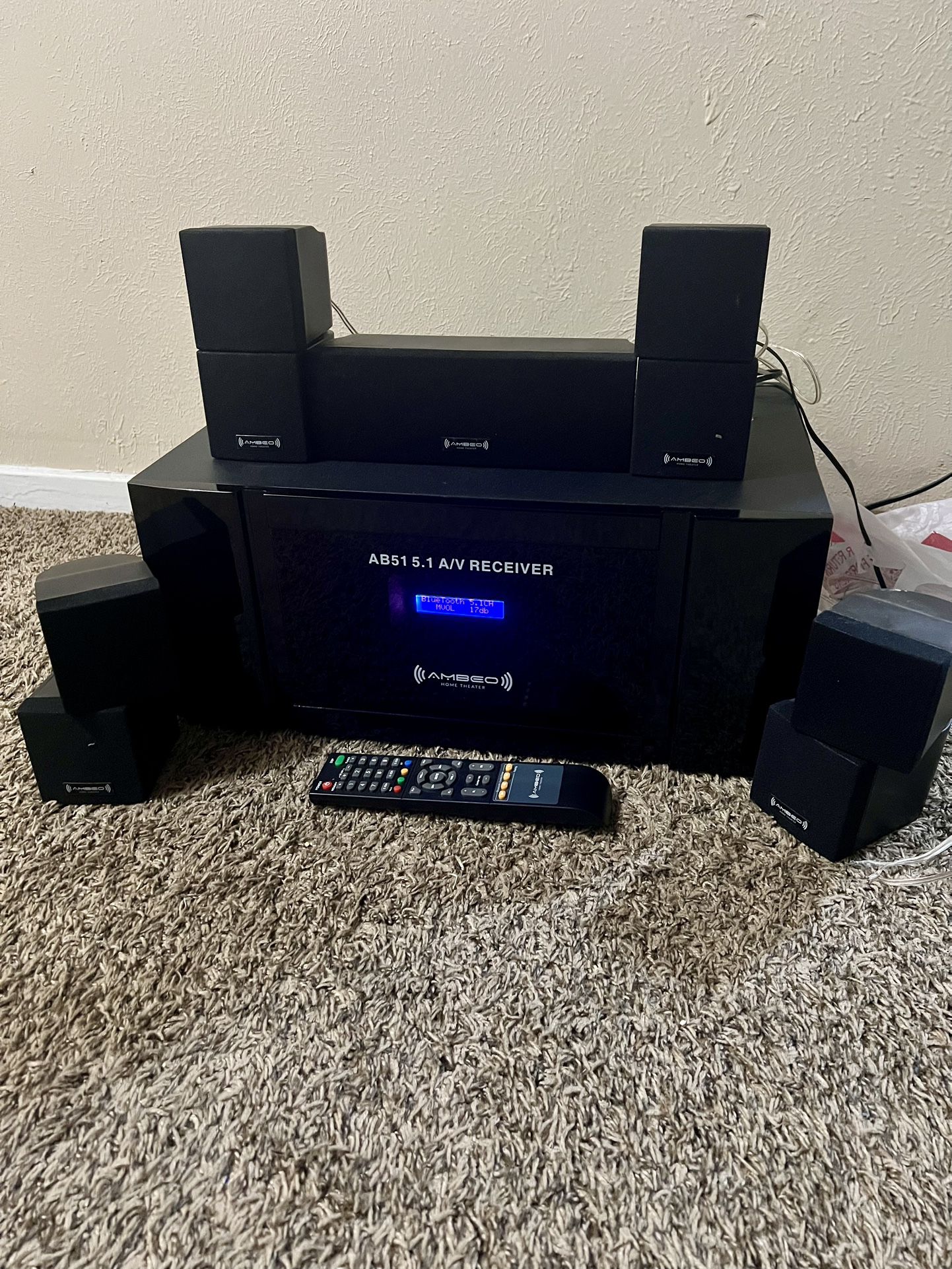 Audio Stereo Receiver Like New 