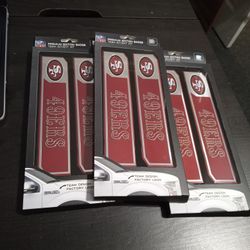 San Francisco 49ers Truck Emblem (2pcs)