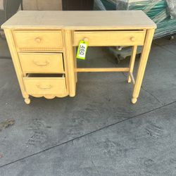 Vintage French Provincial Wood Desk