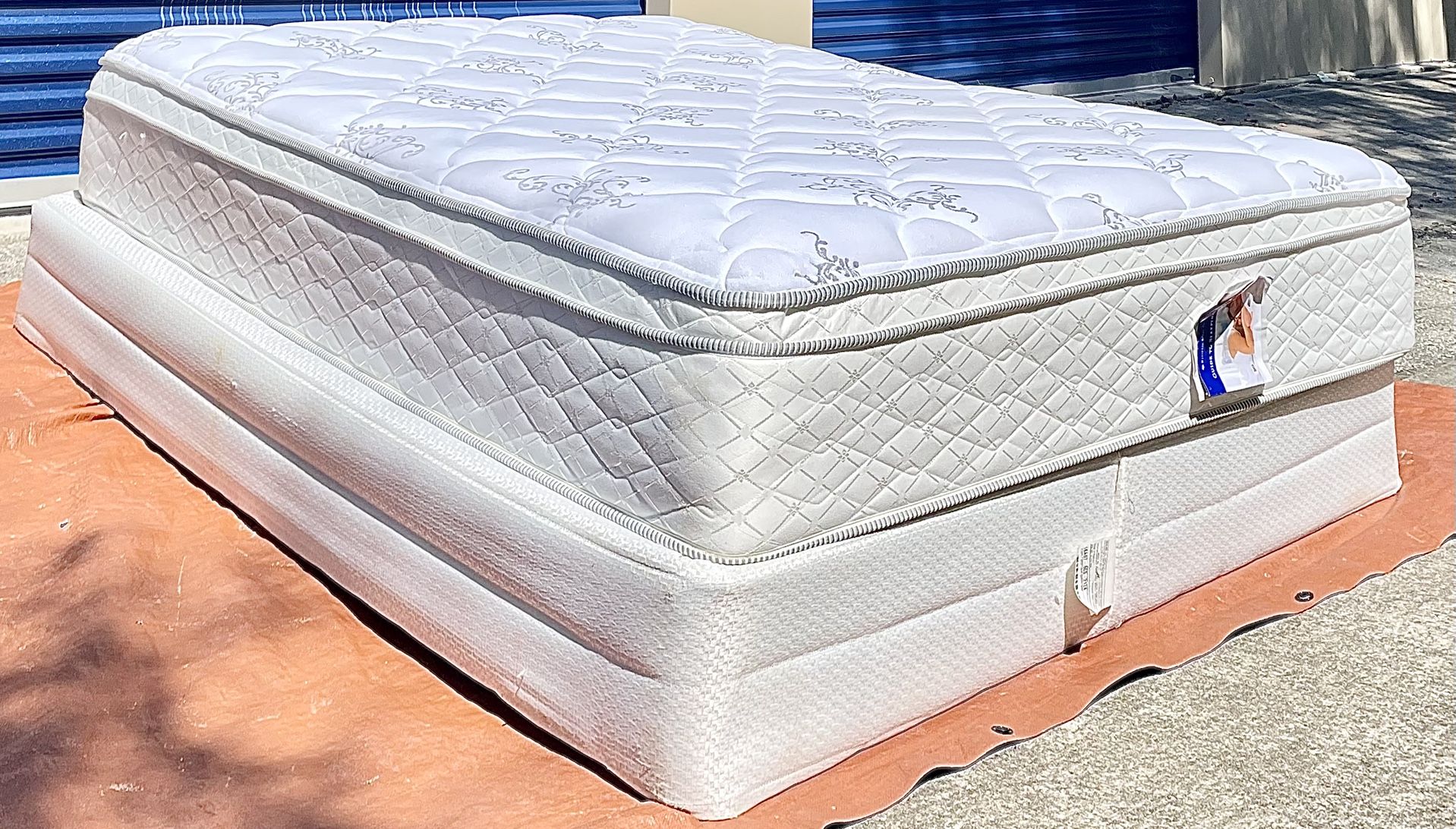 🔥SERTA Perfect Sleeper™ PILLOWTOP 🛌 QUEEN 👑 Mattress and Box Spring SET‼️