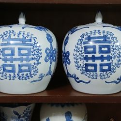 Vintage Blue & White Porcelain $25 & up