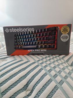New SteelSeries Apex Pro Mini Gen 3 Wired RGB Keyboard 60% Omnipoint 3
