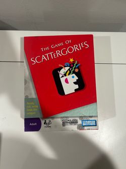 Scattergories Board Game – Parker Brothers 2009 Adult Edition