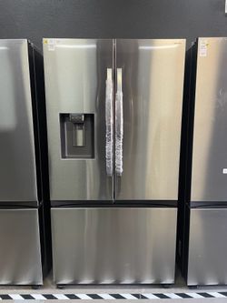 Samsung 3 door refrigerator in counter depth