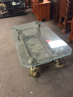 Sofa living room glass metal table