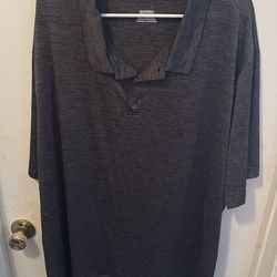 New 5x heather gray polos