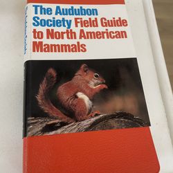 Audubon Society Field Guide To North American Mammals