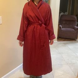 Thick, Red House Robe 