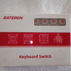 Gateron Red Plus Keyboard Switch 35 Pcs Set