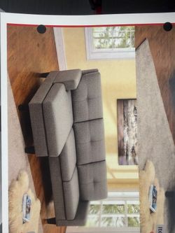 Grey sectional sofa
