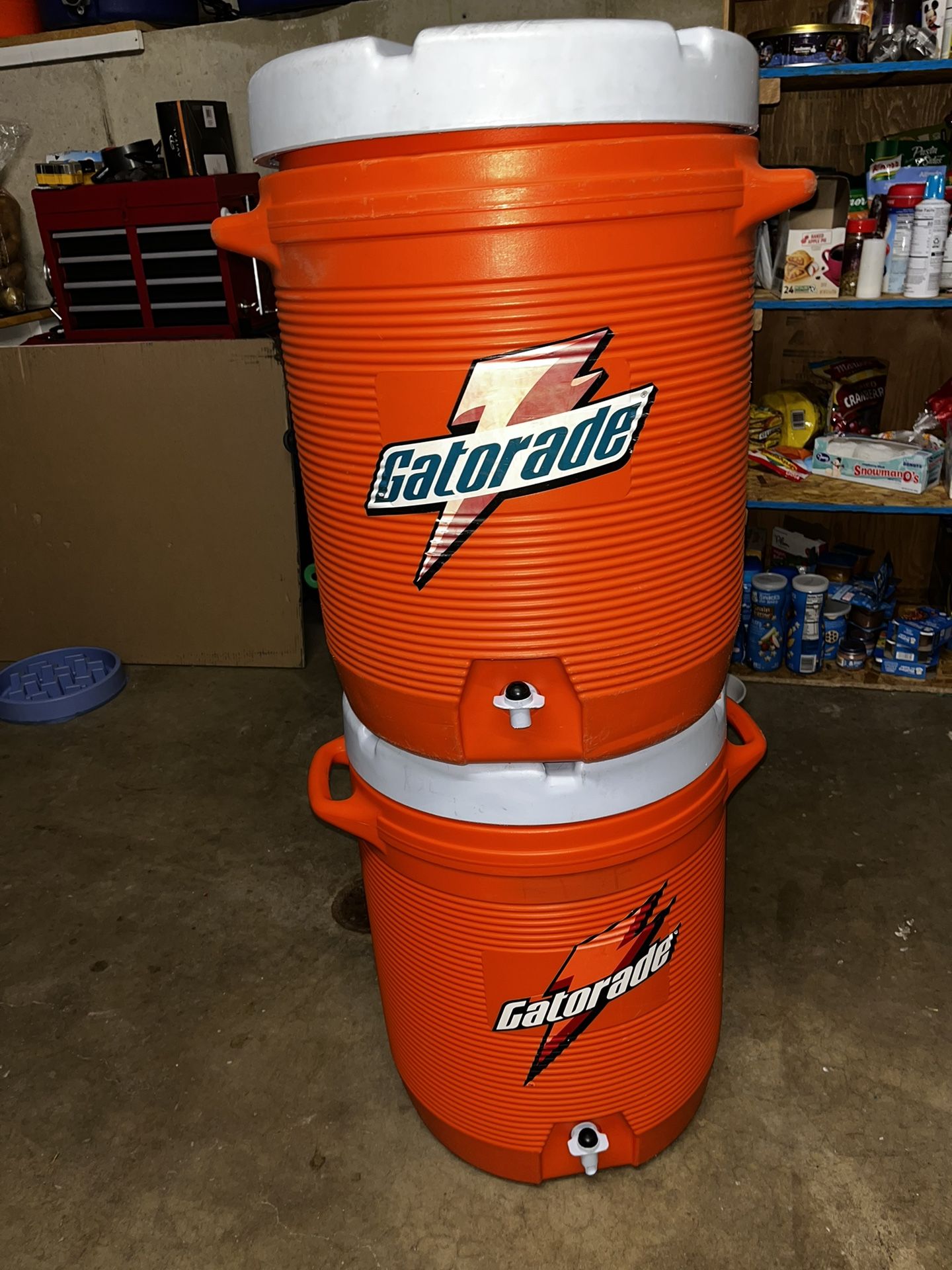 10 Gallon Gatorade Jugs