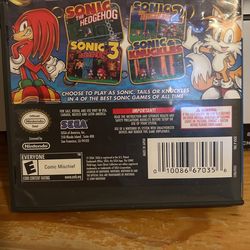 Sonic Classic Collection (Nintendo DS) - Sonic The Hedgehog 3 Game Play 