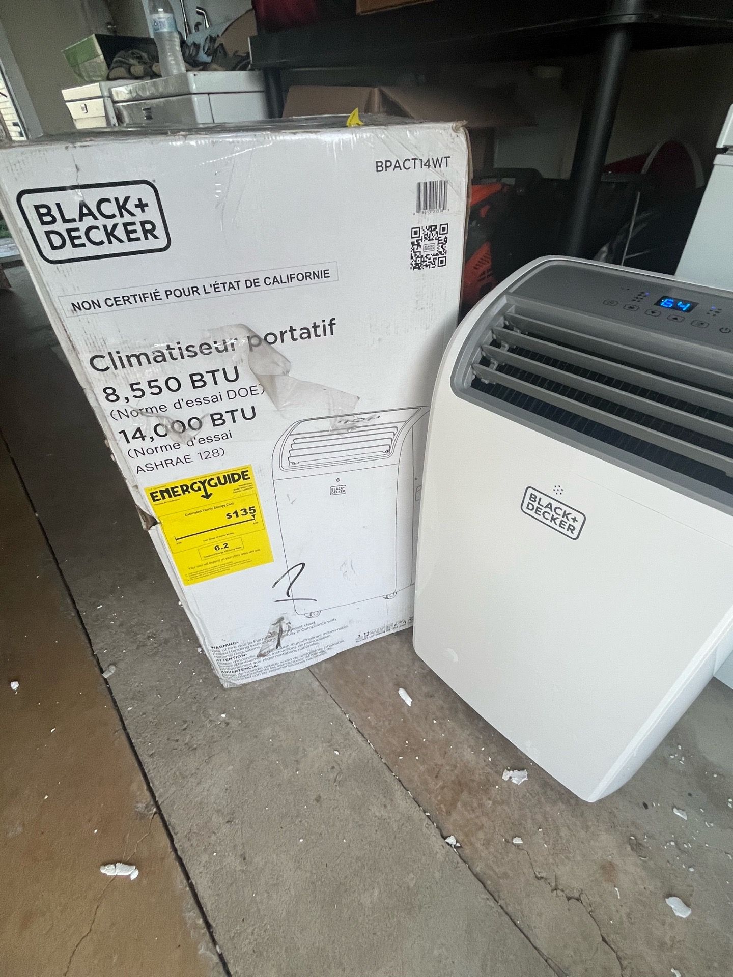 Black + decker portable AC