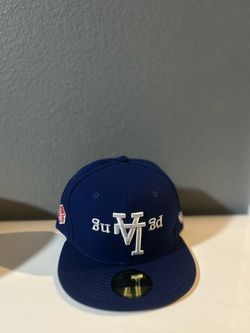 New Era Fitted Hat Navy Blue
