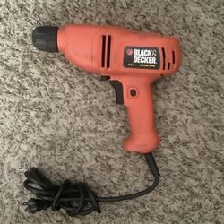 Black Decker Corded Drill