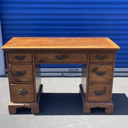 Dave’s Cabinet Company Antique Pine Desk 
