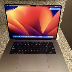 MacBook Pro 16 Inch 32gb Unified Memory 1 TB SSD 