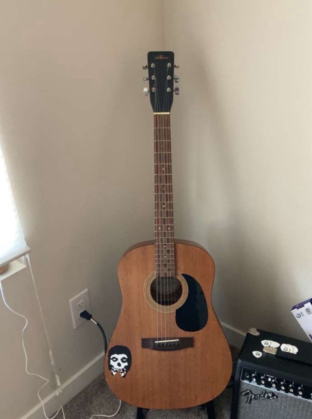 used guitar + hard case