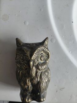 Brass owl