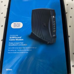 Motorola Wifi Modem For Gaming Fast Speeds
